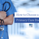 new primary care doctor